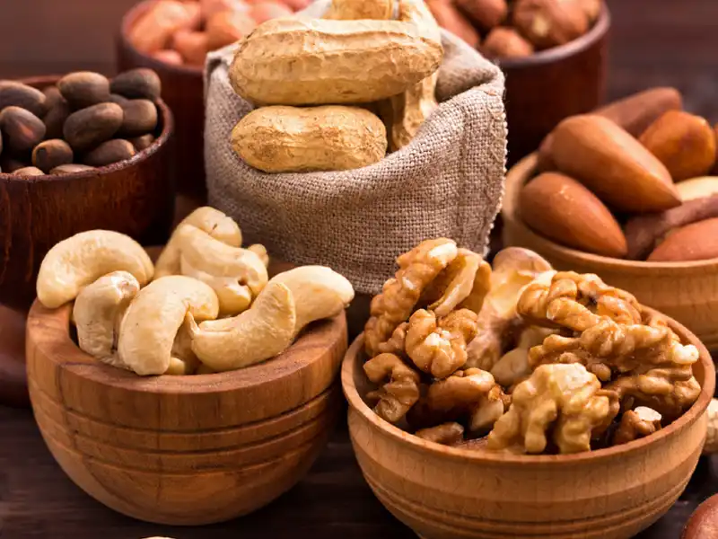 آجیل و خشکبار 5 محصولات خشکبار